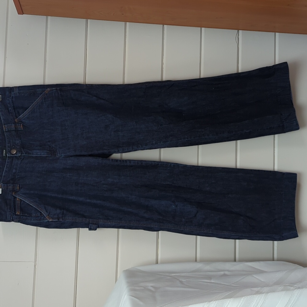 J.CREW city fit( carpenter style), size 8